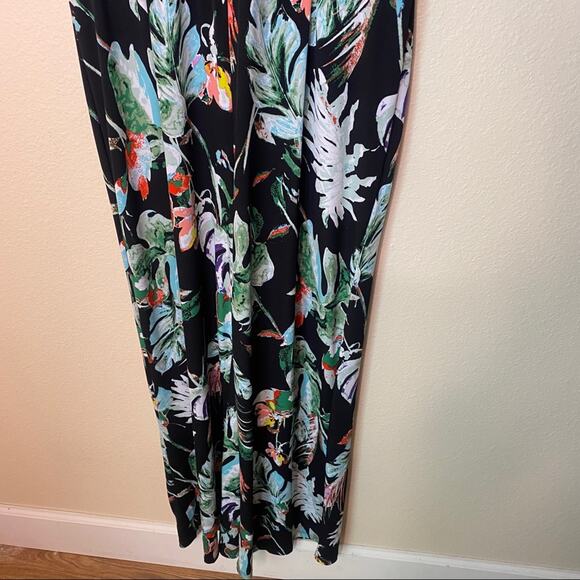 Est 1946 Black Floral Jumpsuit Medium - Picture 7 of 12